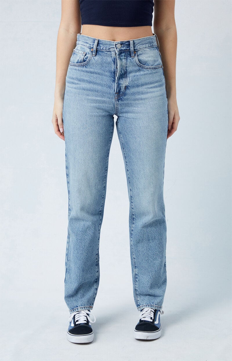 Eco Light Blue Dad Jeans