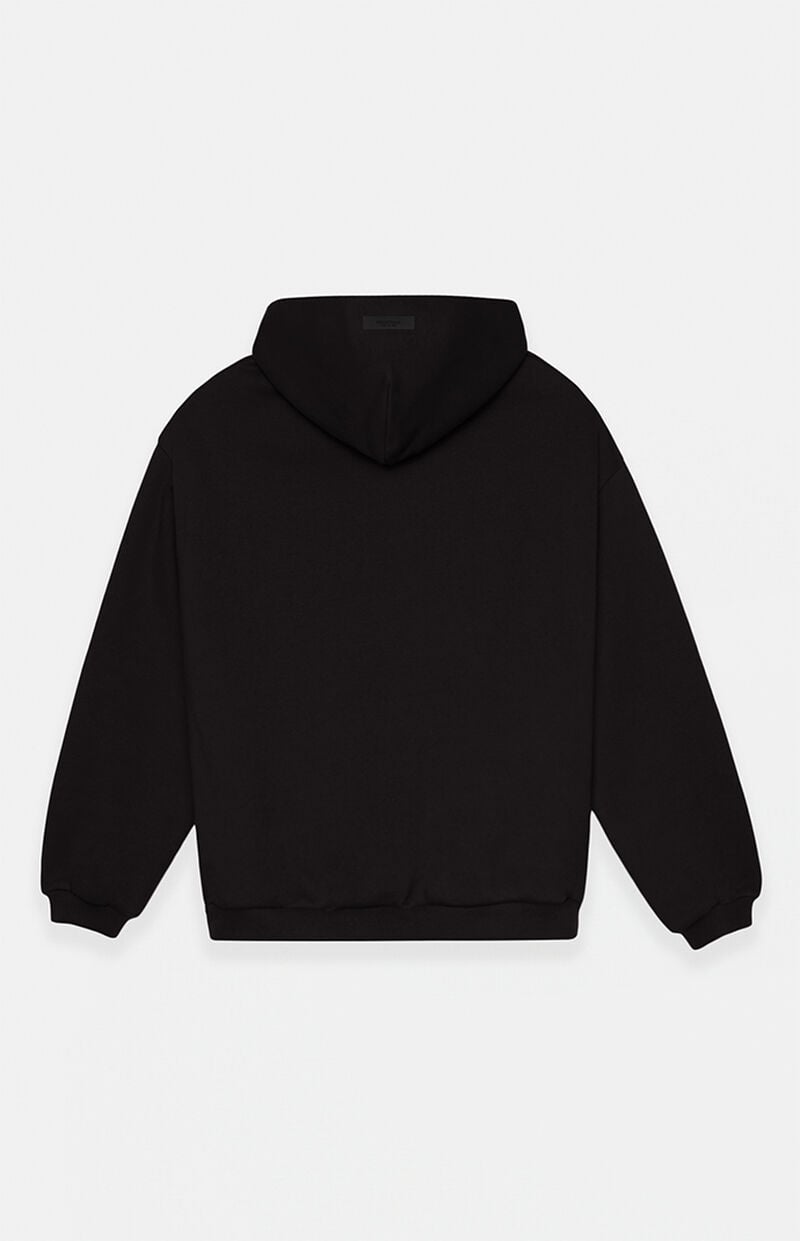 Fear of God Essentials Black Fleece Hoodie