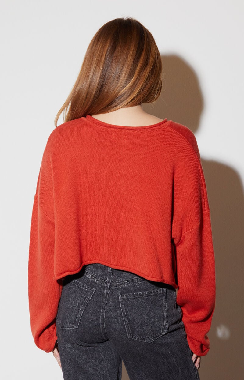 LA Hearts Effie Boxy Cropped Sweater