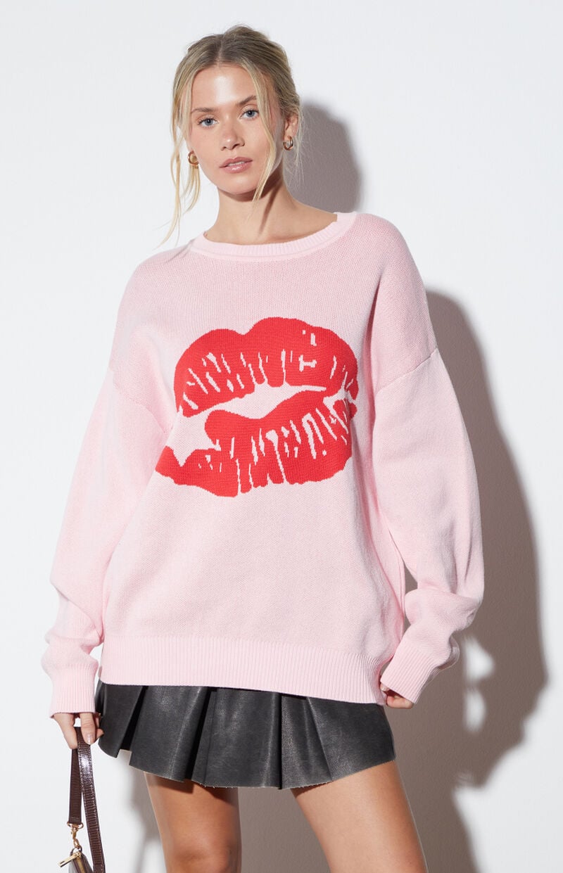 Kiss Star Oversized Sweater