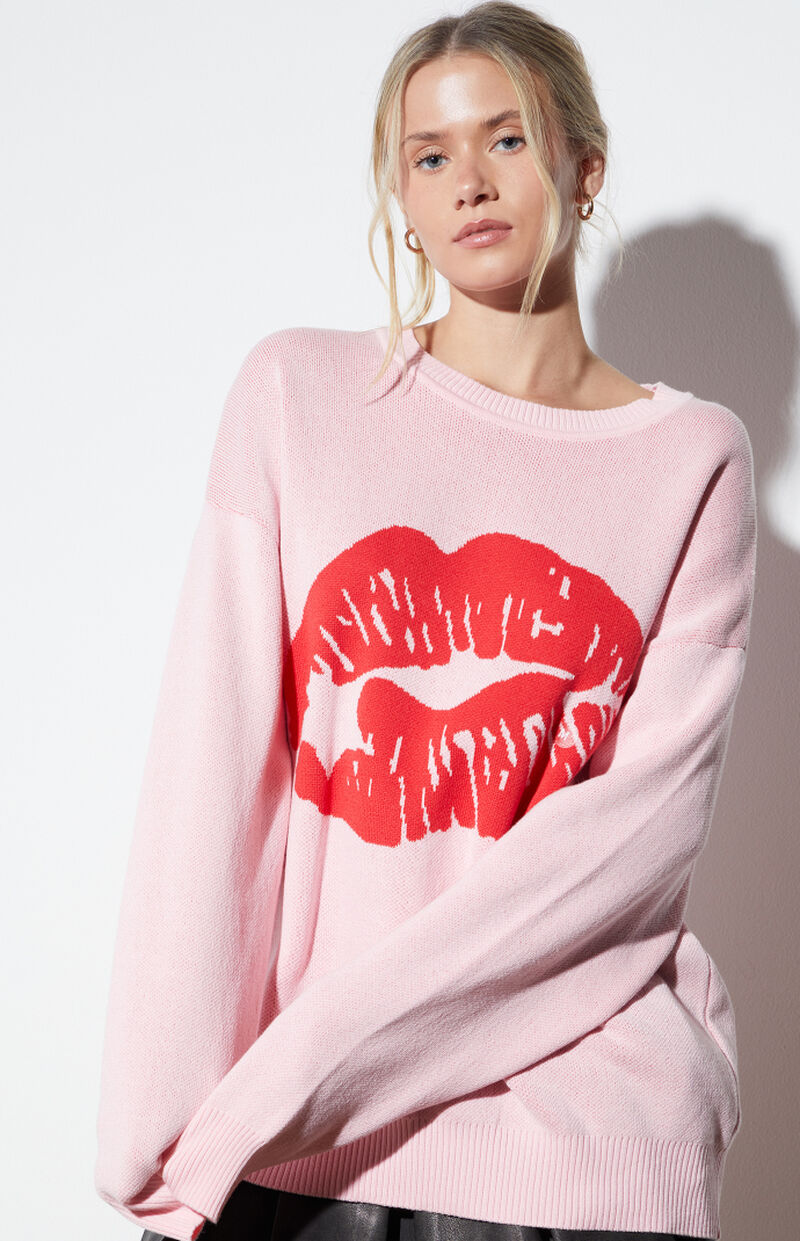 Kiss Star Oversized Sweater