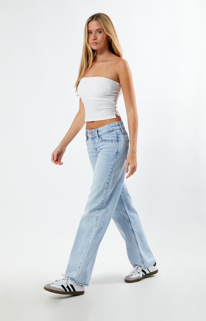 Levi's Abraided Art Superlow Loose Jeans