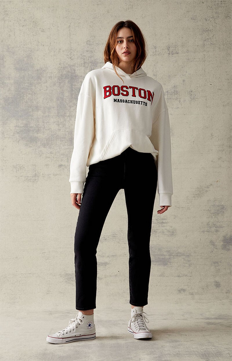 Black Stretch Vintage Skinny Jeans