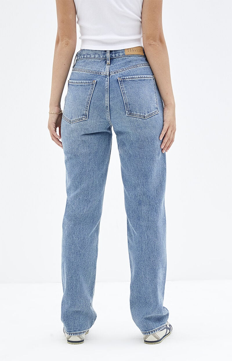 Medium Indigo Dad Jeans