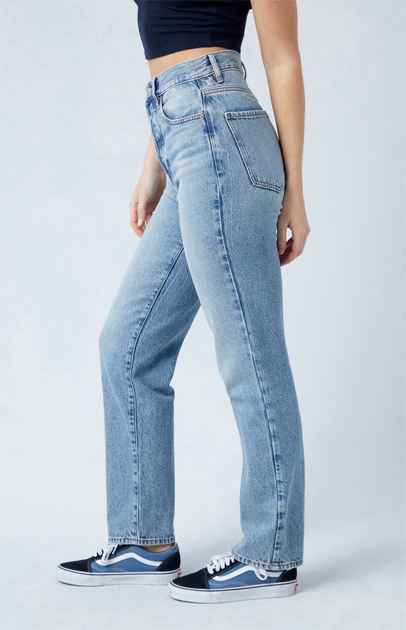 Eco Light Blue Dad Jeans