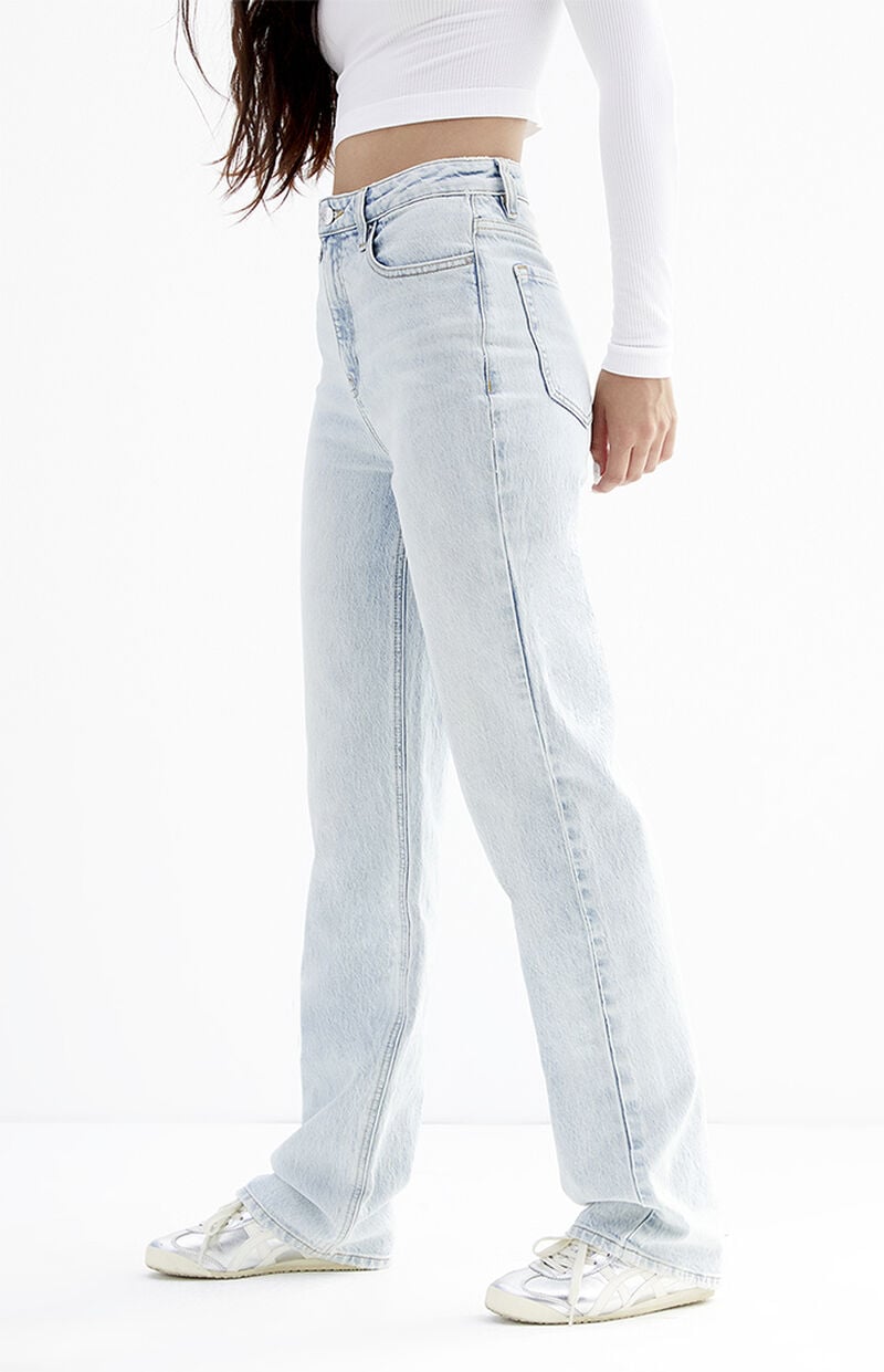 Stretch Light Indigo '90s Boyfriend Jeans