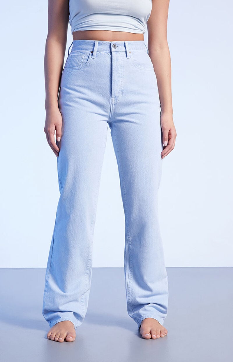 Eco Light Blue Dad Jeans