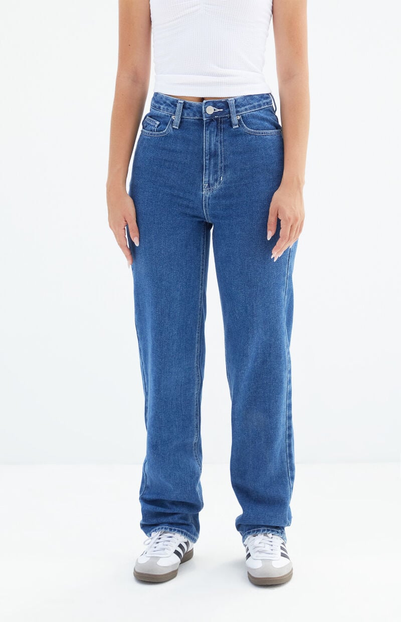 Dark Indigo '90s Boyfriend Jeans