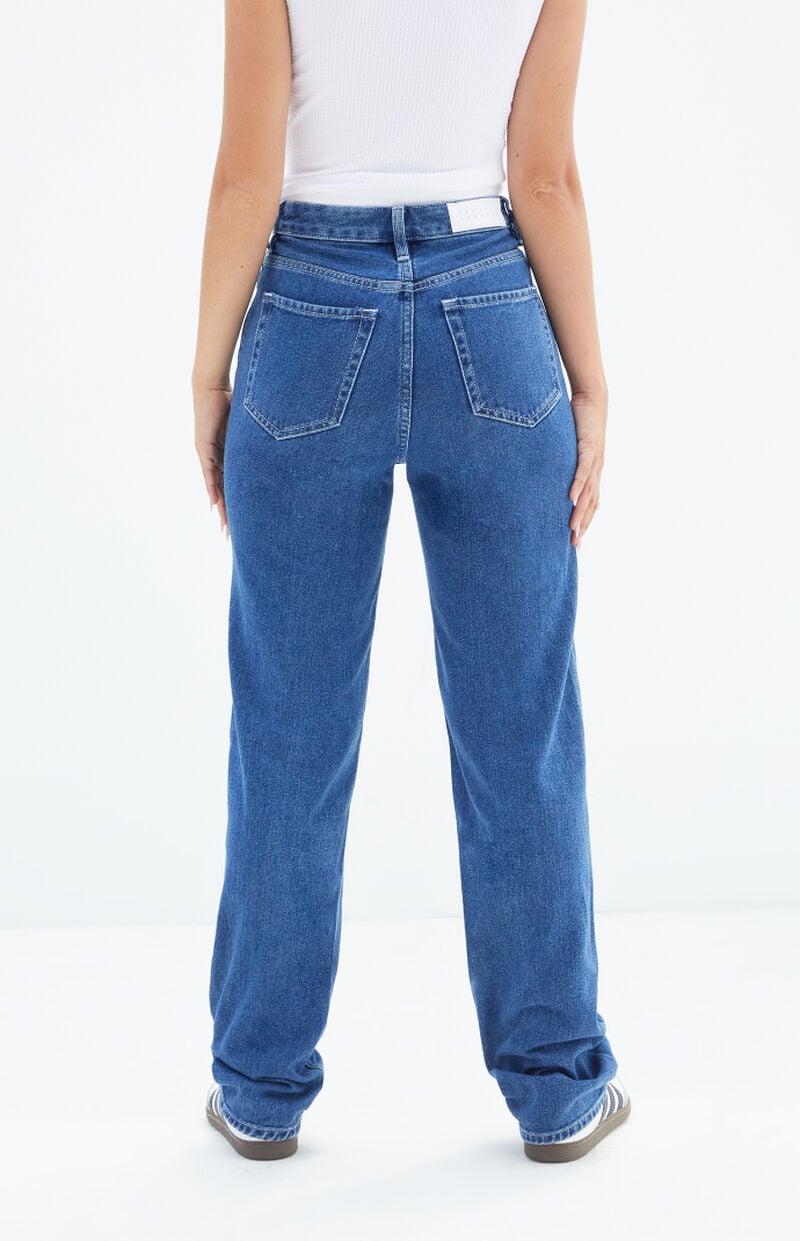 Dark Indigo '90s Boyfriend Jeans