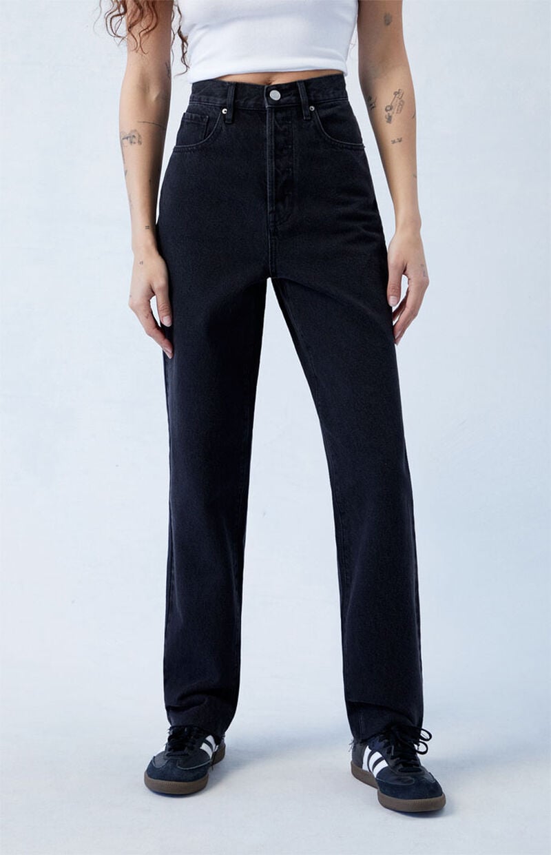 Eco Black Dad Jeans