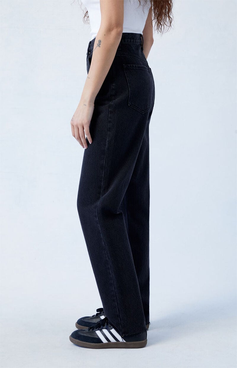 Eco Black Dad Jeans
