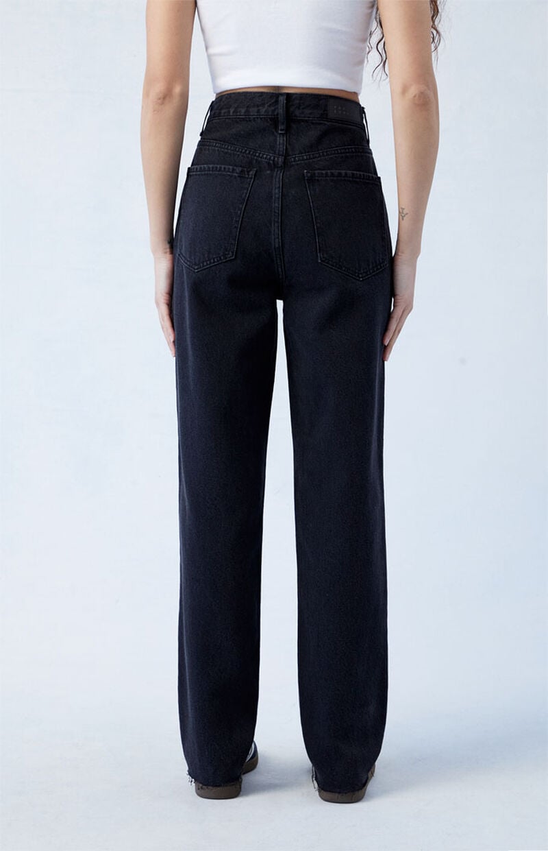 Eco Black Dad Jeans
