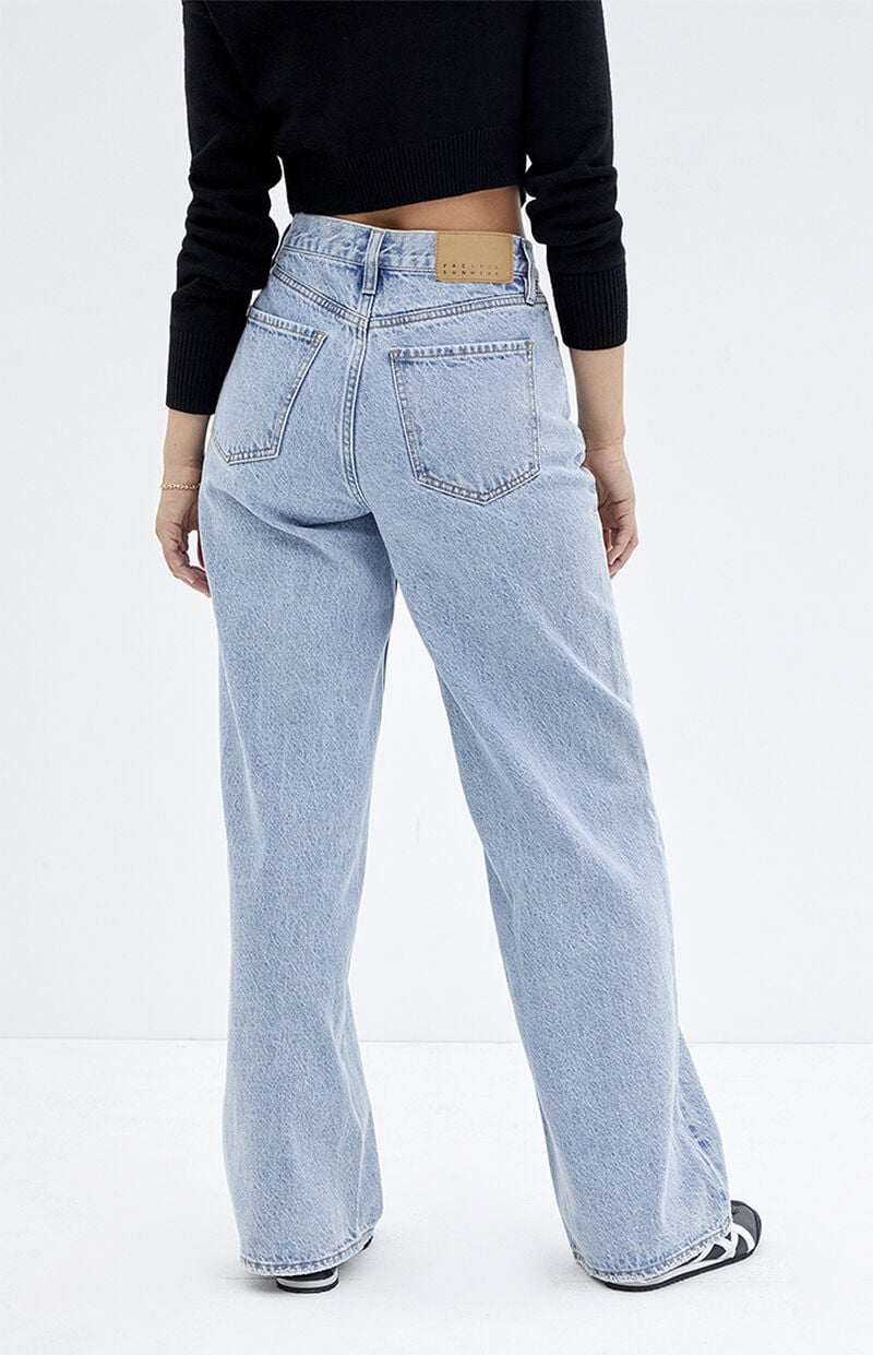 Cali Light Indigo Baggy Boyfriend Jeans
