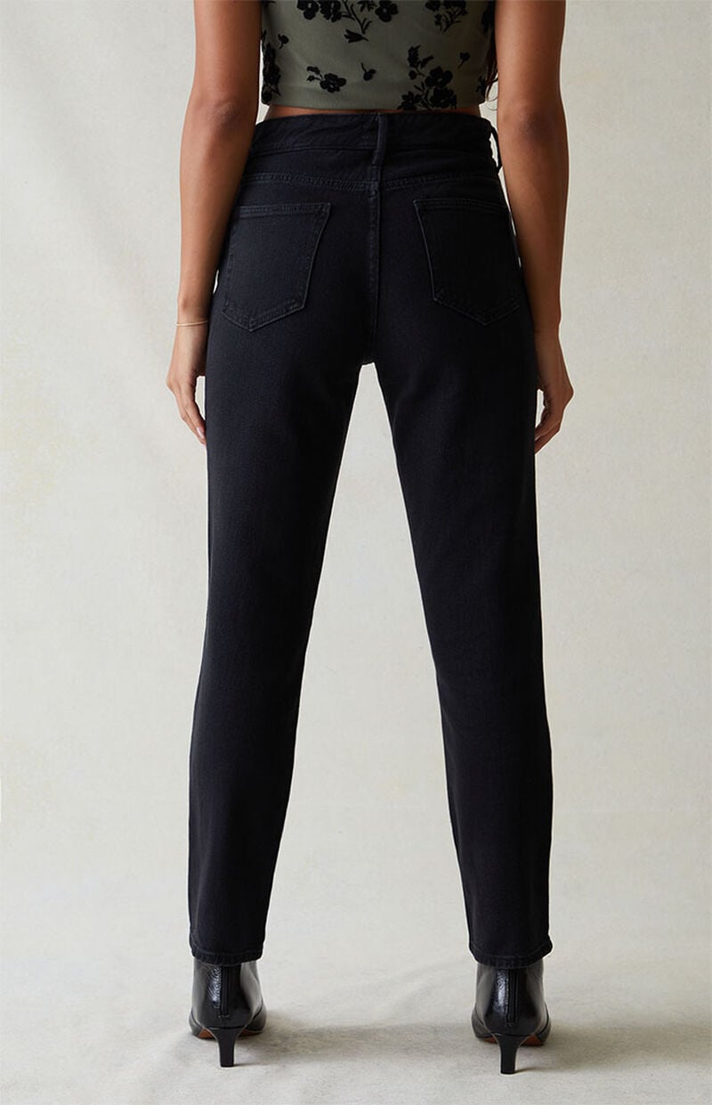 Black Mom Jeans