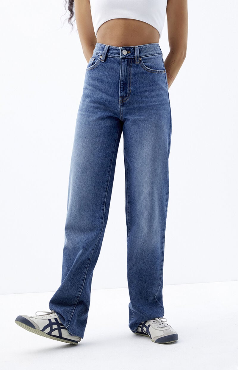 Dark Indigo '90s Boyfriend Jeans