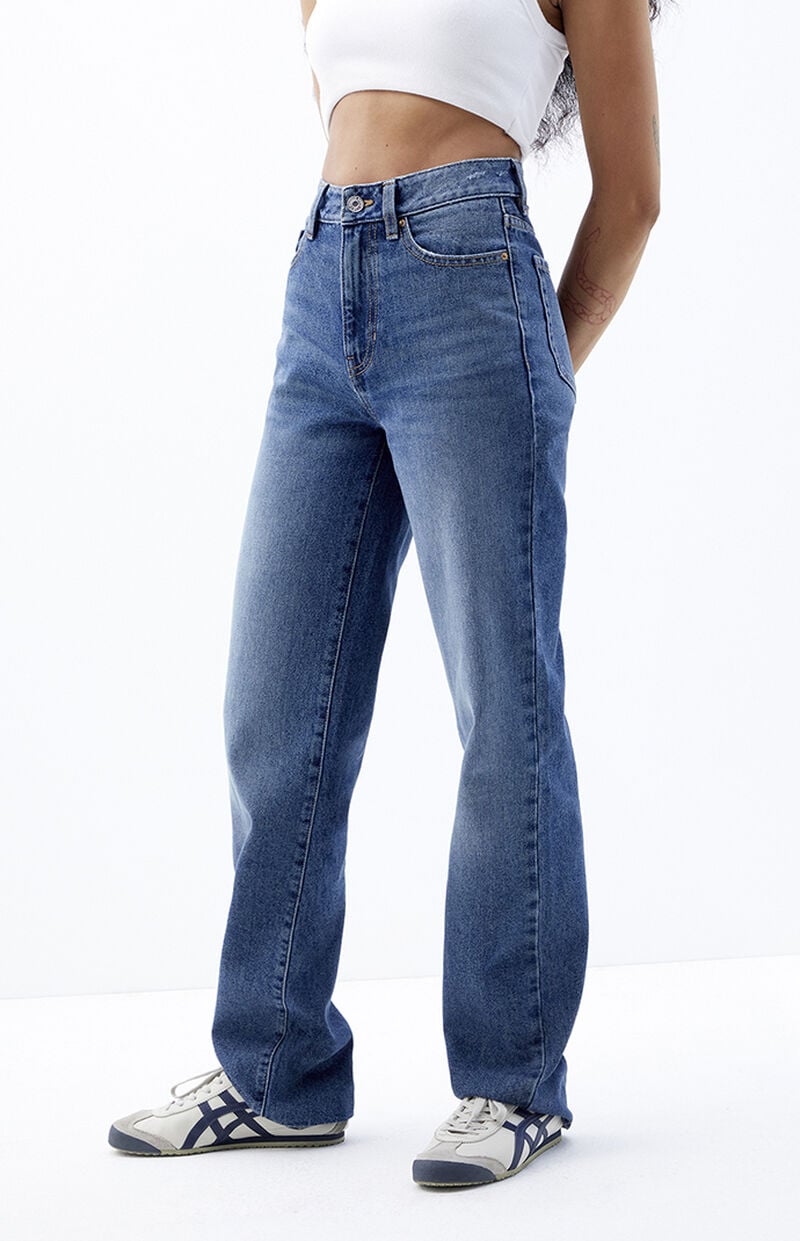 Dark Indigo '90s Boyfriend Jeans
