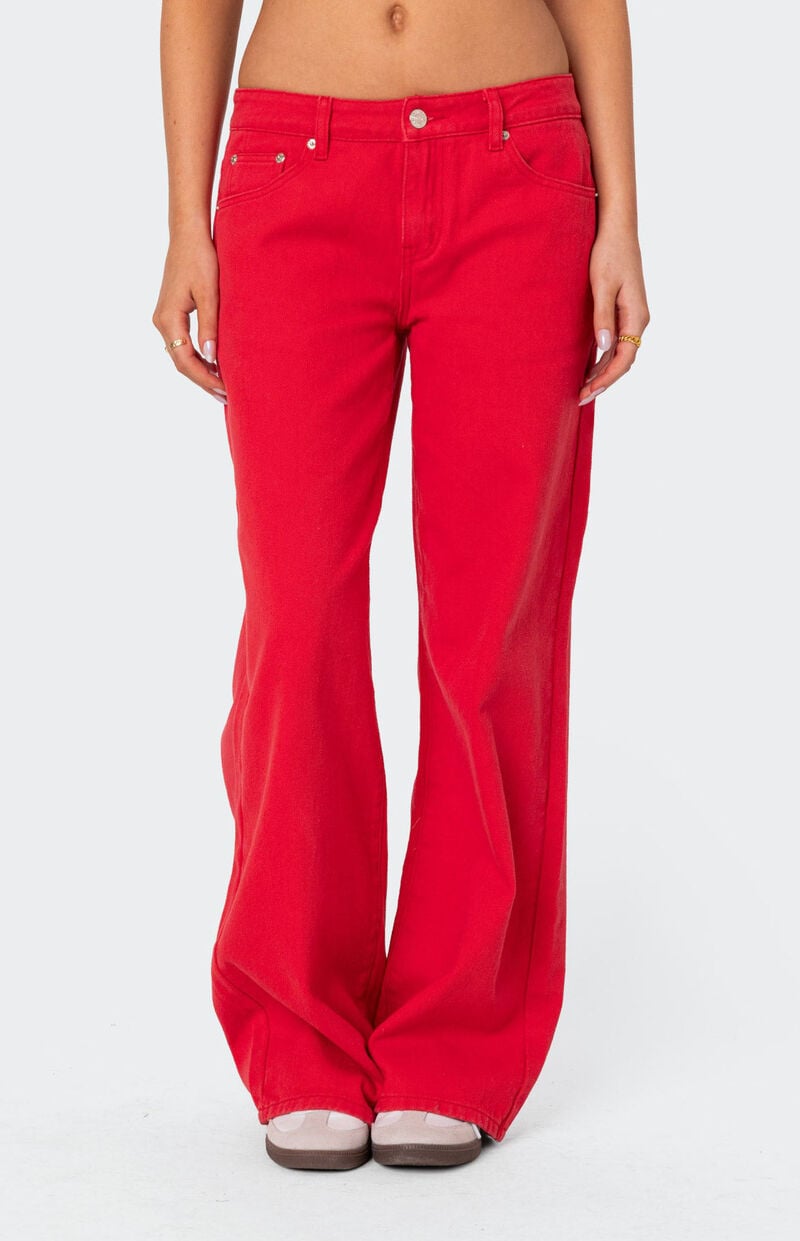 Edikted Roman Low Rise Slouchy Jeans