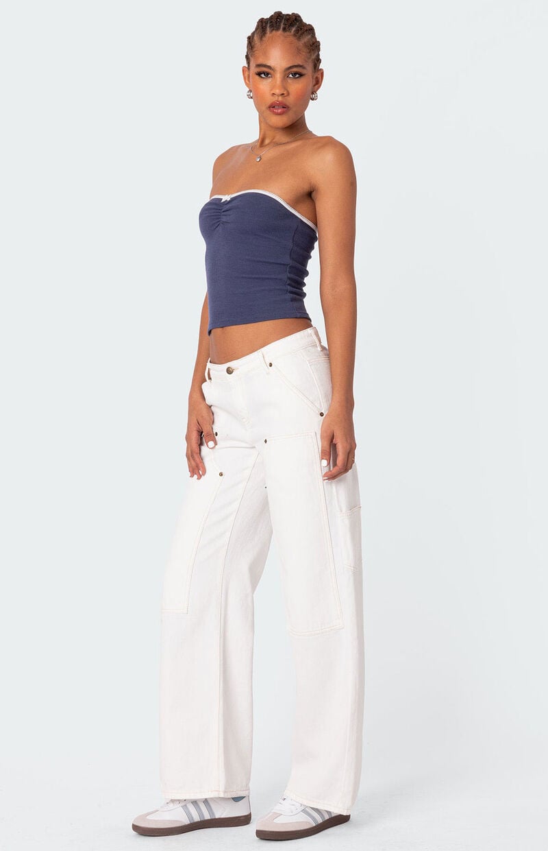 Edikted Ayla Low Rise Carpenter Jeans