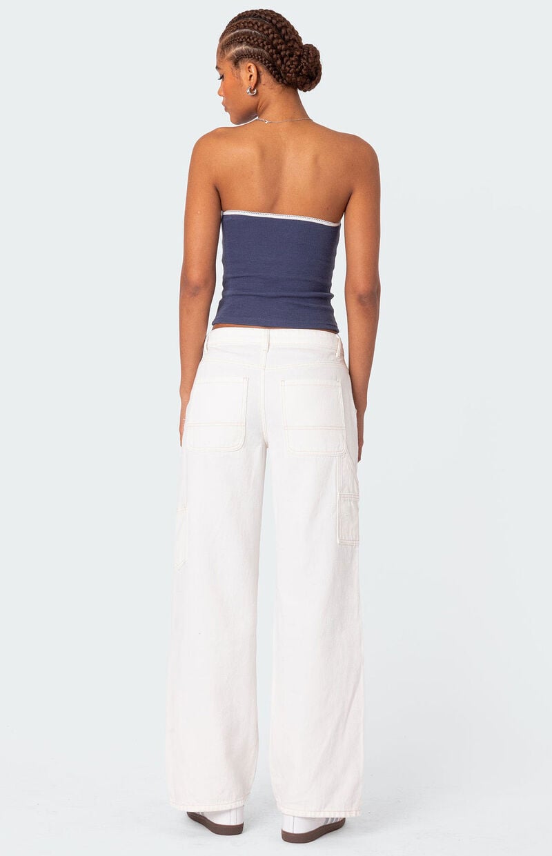 Edikted Ayla Low Rise Carpenter Jeans